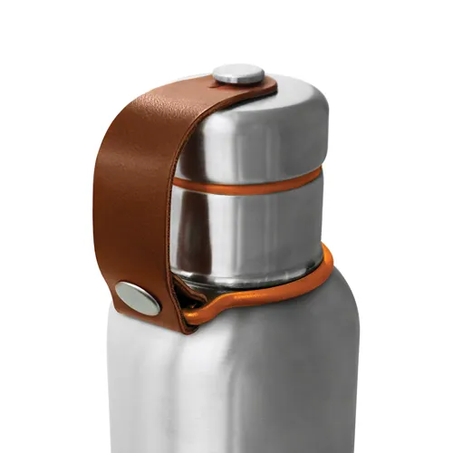 Black+Blum szigetelt vizespalack, kicsi, 500 ml Narancssárga 