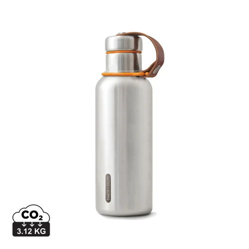 Black+Blum szigetelt vizespalack, kicsi, 500 ml Narancssárga 
