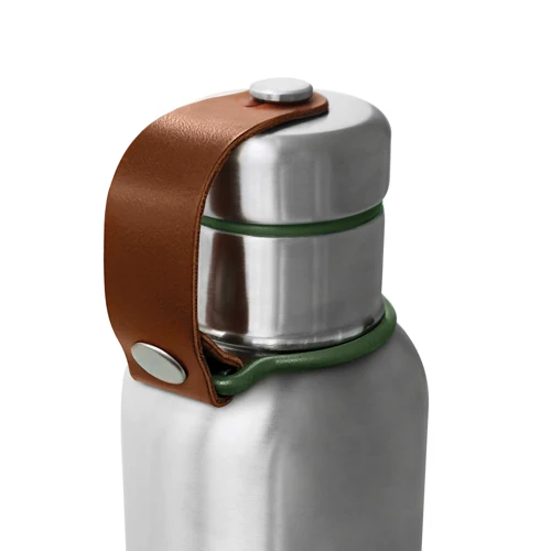 Black+Blum szigetelt vizespalack, kicsi, 500 ml Zöld 