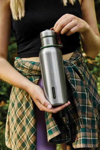 Black+Blum szigetelt vizespalack, kicsi, 500 ml Zöld 