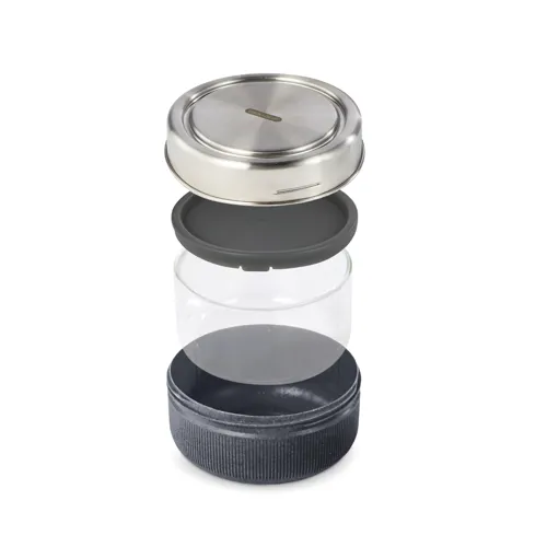 Black+Blum üveg uzsonnás tál, 750 ml Szürke 