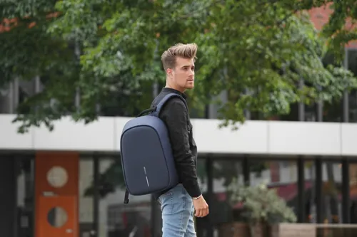 Bobby Hero Regular lopásbiztos hátizsák Kék 