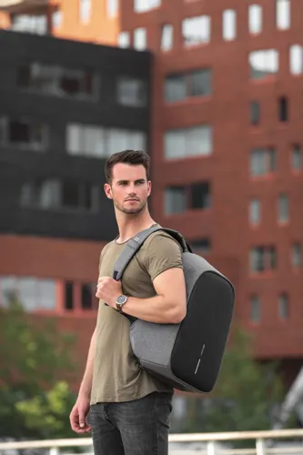 Bobby Hero XL lopásbiztos hátizsák Szürke 