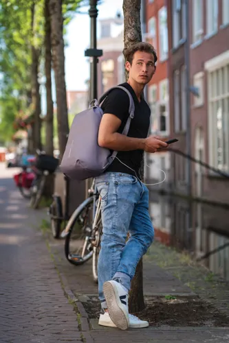 Bobby Soft lopásbiztos hátizsák Szürke 