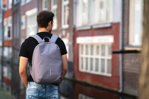 Bobby Soft lopásbiztos hátizsák Szürke 