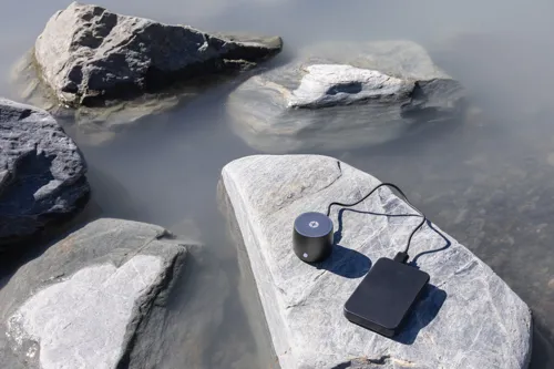 Boostcore RCS újrah. műanyag powerbank 5000 mAh USB-C Fekete 