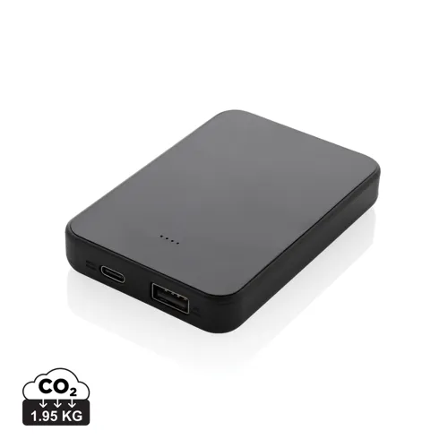 Boostcore RCS újrah. műanyag powerbank 5000 mAh USB-C Fekete 