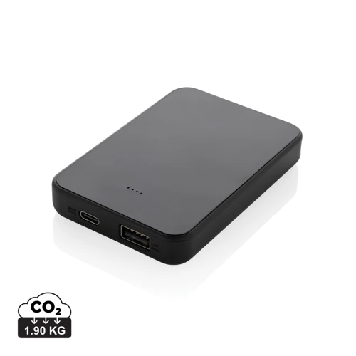 Boostcore RCS újrah. műanyag powerbank 5000 mAh USB-C Fekete 