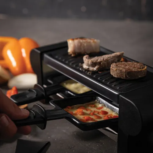 BOSKA Gourmet Mini Raclette 220V – EU F csatlakozóval Fekete 