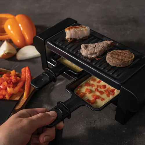 BOSKA Gourmet Mini Raclette 220V – EU F csatlakozóval Fekete 