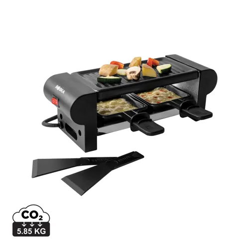 BOSKA Gourmet Mini Raclette 220V – EU F csatlakozóval Fekete 