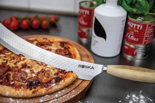 BOSKA Oslo+ Pizza- és sajtkés Nr. 4 Szürke 