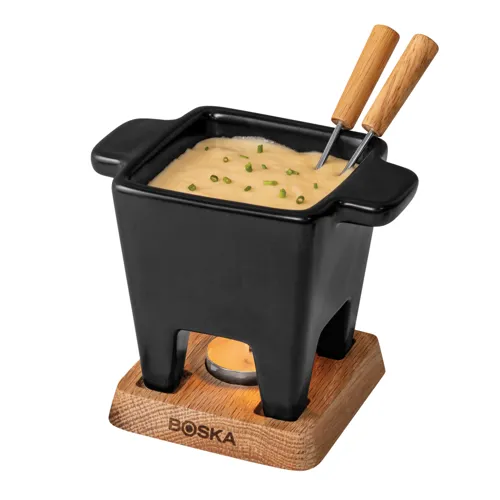 BOSKA Tapas fekete fondü készlet - 300 ml Fekete 