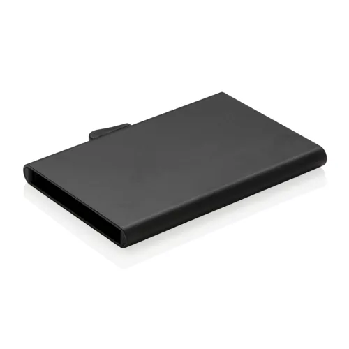 C-Secure alumínium RFID kártyatartó Fekete 