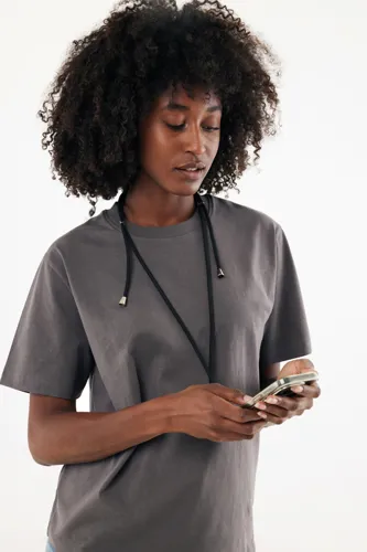 CarryLoop RCS újrahaszn. PET állítható telefontartó nyakpánt Fekete 