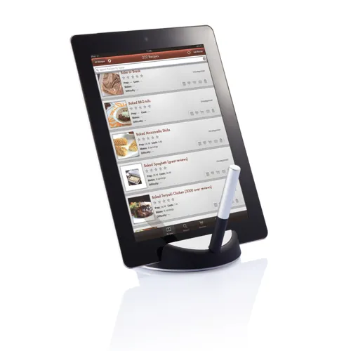 Chef tablet állvány és érintőpálca Fekete 