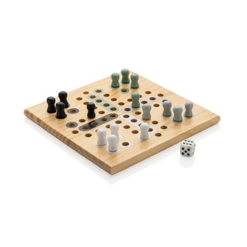 Claire fa Ludo játék Barna 