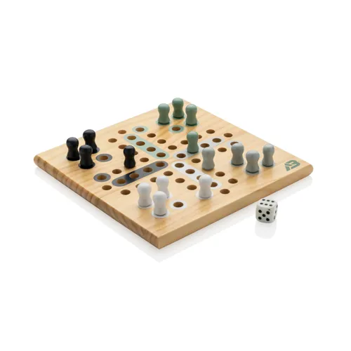 Claire fa Ludo játék Barna 