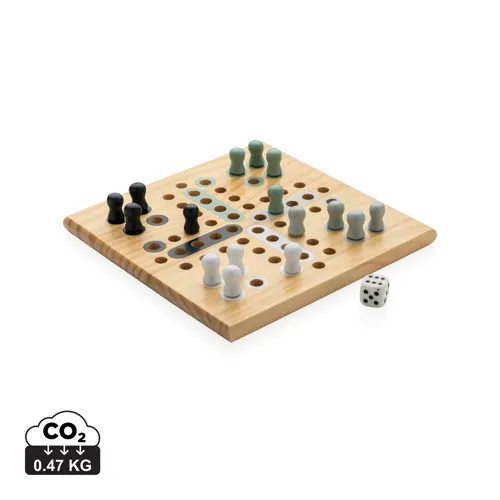 Claire fa Ludo játék Barna 