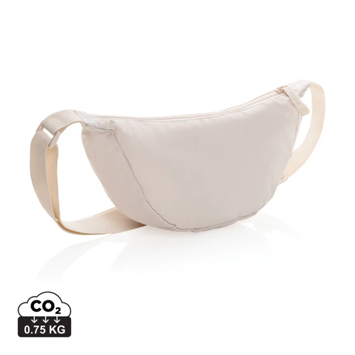 Crescent AWARE™ RPET félhold alakú sling táska Barna 