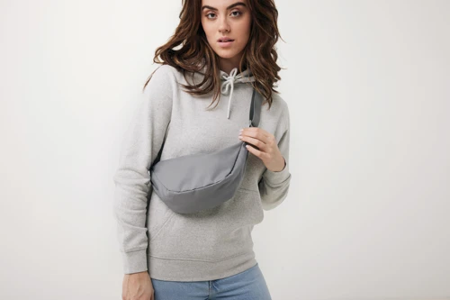 Crescent AWARE™ RPET félhold alakú sling táska Szürke 