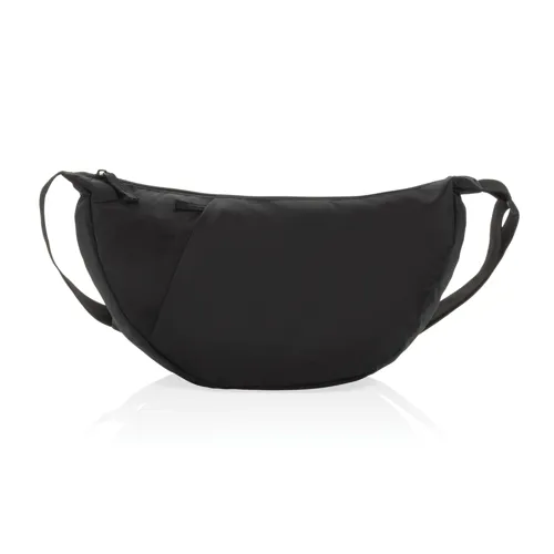 Crescent XL AWARE™ RPET félhold alakú sling táska Fekete 