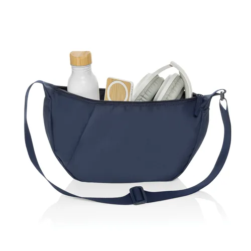 Crescent XL AWARE™ RPET félhold alakú sling táska Kék 
