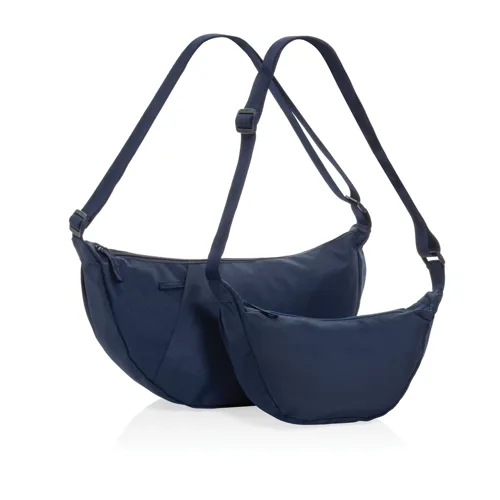 Crescent XL AWARE™ RPET félhold alakú sling táska Kék 