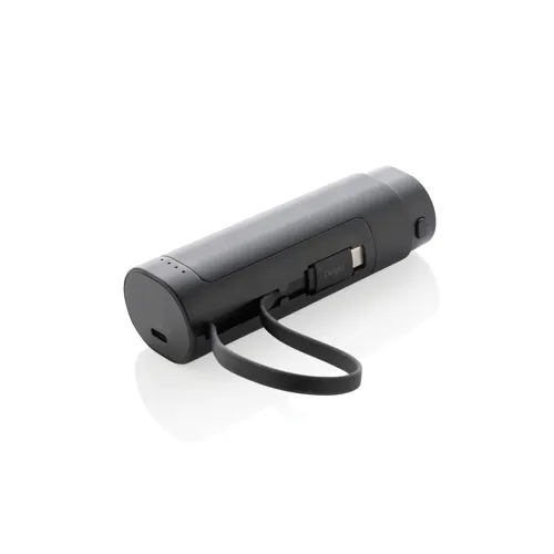 CycleCell 5000 mAh-s cserélhető akkumulátoros powerbank Fekete 