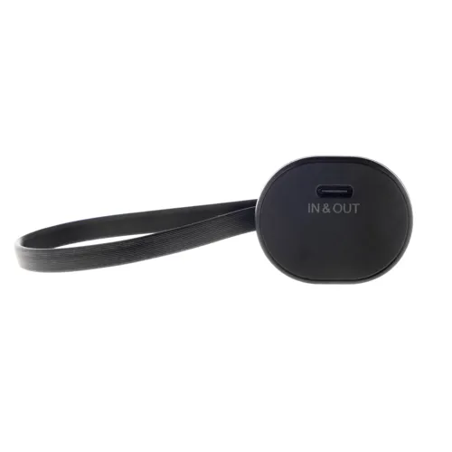 CycleCell 5000 mAh-s cserélhető akkumulátoros powerbank Fekete 