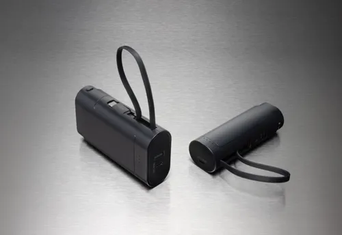 CycleCell 5000 mAh-s cserélhető akkumulátoros powerbank Fekete 