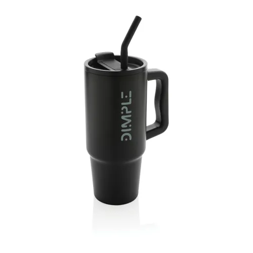 Embrace deluxe RCS újrah. rozsdamentes acél pohár, 900 ml Fekete 