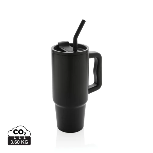 Embrace deluxe RCS újrah. rozsdamentes acél pohár, 900 ml Fekete 