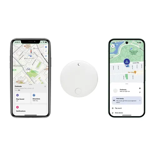 Findmate Dual RCS újrahaszn. műanyag tárgykereső IPX 5 Fehér 