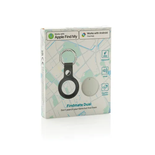 Findmate Dual RCS újrahaszn. műanyag tárgykereső IPX 5 Fehér 