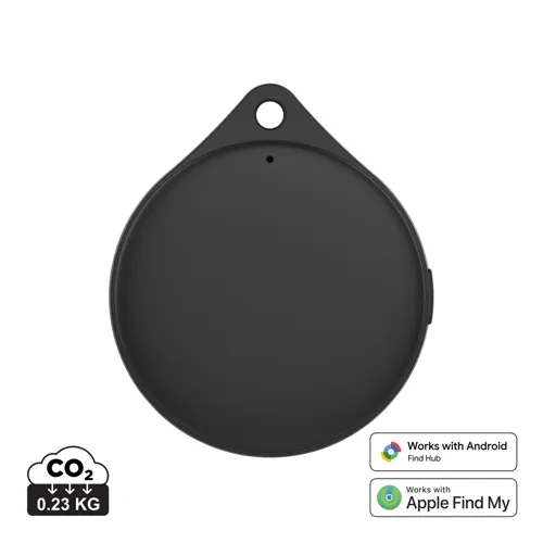 Findpop Dual RCS újrahaszn. műanyag lokátor IPX5 Fekete 