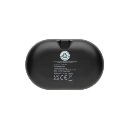 Fitsound RCS újrah. műa. nyitott kialakítású TWS fülhallgató Fekete 