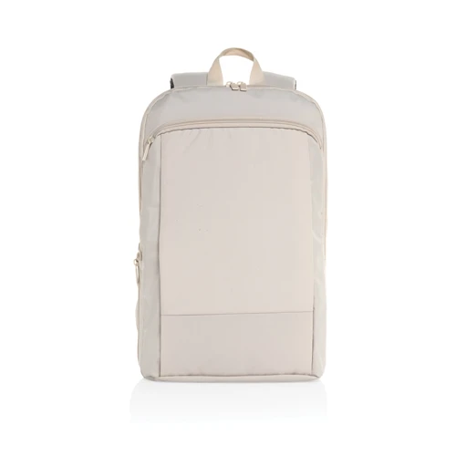Flexpack Aware™ RPET bővíthető vékony 15,6" laptop hátizsák Barna 
