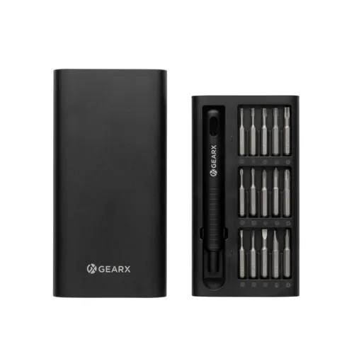 Gear X 31 az 1-ben precíziós csavarhúzó készlet Fekete 