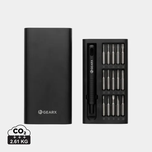 Gear X 31 az 1-ben precíziós csavarhúzó készlet Fekete 