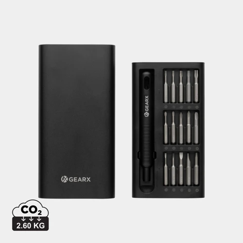 Gear X 31 az 1-ben precíziós csavarhúzó készlet Fekete 