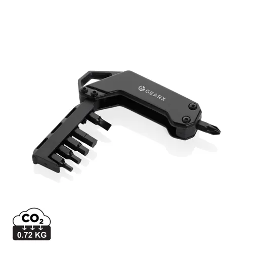 Gear X csavarhúzó szerszám Fekete 