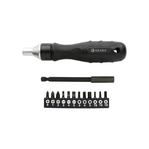 Gear X racsnis csavarhúzó Fekete 
