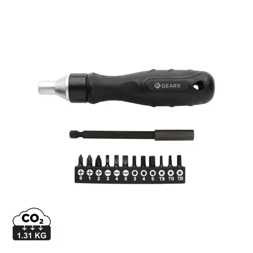 Gear X racsnis csavarhúzó Fekete 