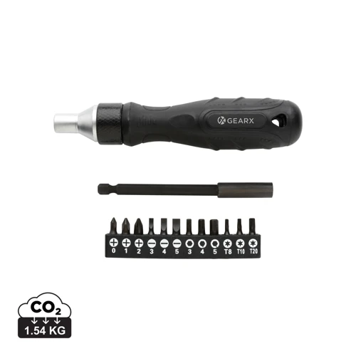 Gear X racsnis csavarhúzó Fekete 