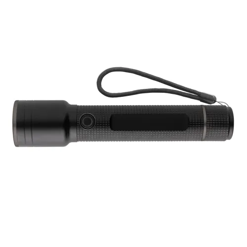 Gear X RCS újrah. alumínium USB újratölthető zseblámpa nagy Fekete 