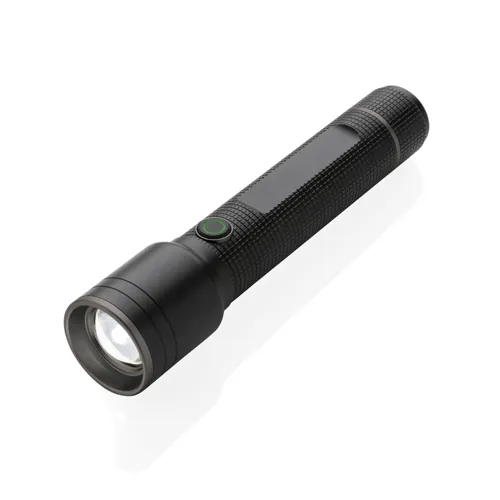 Gear X RCS újrah. alumínium USB újratölthető zseblámpa nagy Fekete 