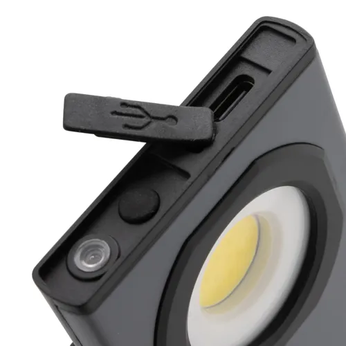 Gear X RCS újrah. műanyag USB munkalámpa, 260 lumen Szürke 
