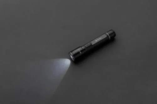 Gear X RCS újrahaszn. alumínium USB újratölthető zseblámpa Fekete 