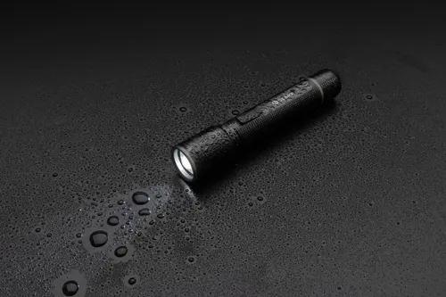 Gear X RCS újrahaszn. alumínium USB újratölthető zseblámpa Fekete 